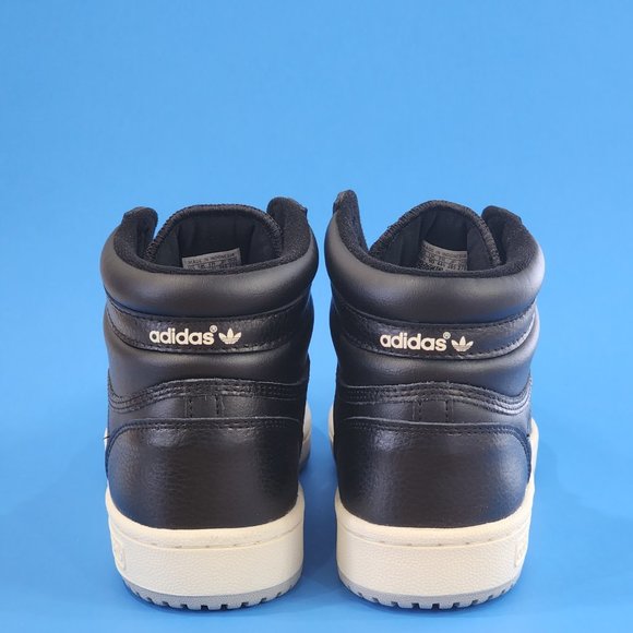 Adidas Top Ten High RB Core Black/Cream White/Grey Two Men's Sneakers GV6632 NWT - Picture 5 of 6